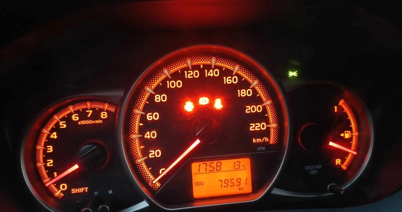 Toyota Yaris cena 36800 przebieg: 79500, rok produkcji 2016 z Biała Podlaska małe 46